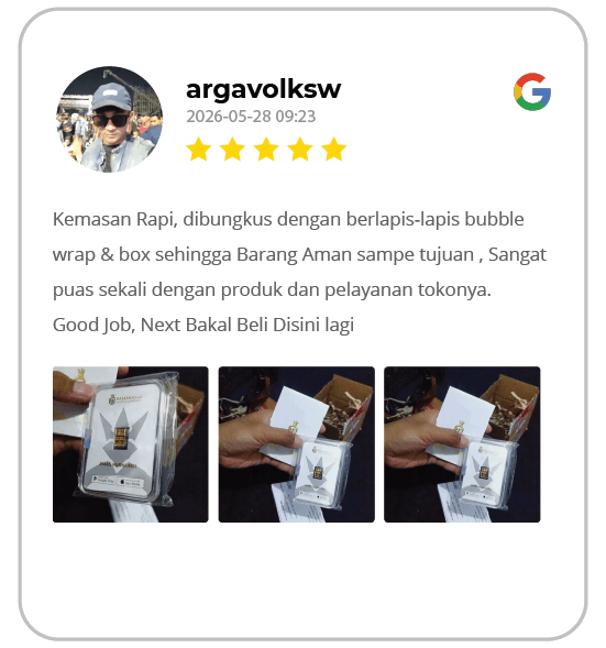 Testimoni Pelanggan Raja Emas Indonesia di WhatsApp
