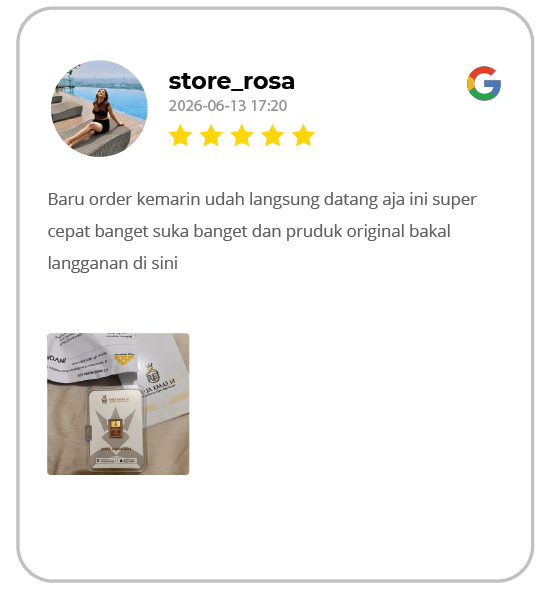 Testimoni Pelanggan Raja Emas Indonesia di WhatsApp